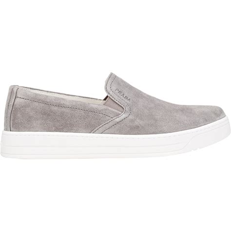 womens prada sneakers|prada slip on sneakers women.